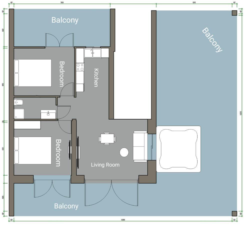Apartment Golden Sky 1 *